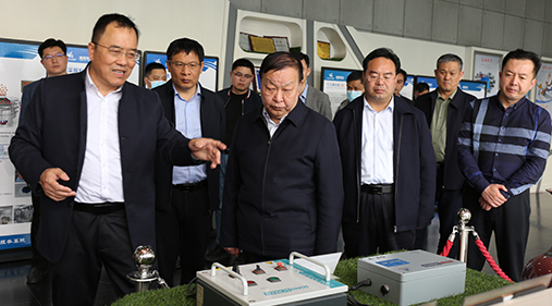 新乡市副市长祁文华带队调研香蕉视频黄下载股份