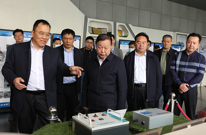 新乡市副市长祁文华带队调研香蕉视频黄下载股份